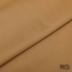 Gabardine de coton élasthanne digitale imprimé géométrique gazon fond blanc discret