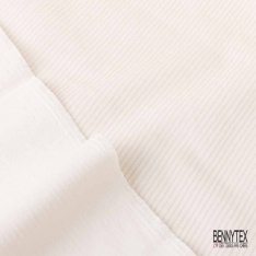 Velours coton milleraies mini fleur champêtre multicolore fond noir