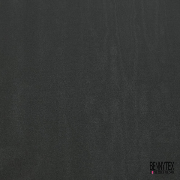 Double organza de soie uni blanc naturel