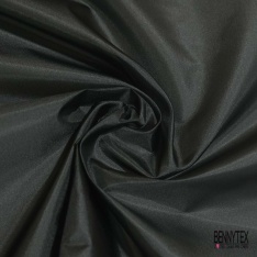 Double organza de soie uni blanc naturel