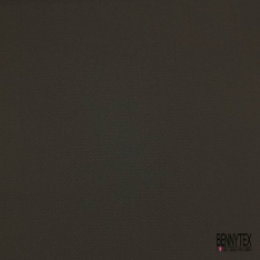 Maille polyester élasthanne uni charbon