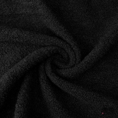 Laine bouclette souple et fluide ton bleu nuit