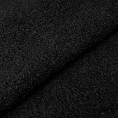 Laine bouclette souple et fluide ton bleu nuit