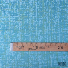 Brocart haute couture motif abstrait crème verge d'or crème de banane