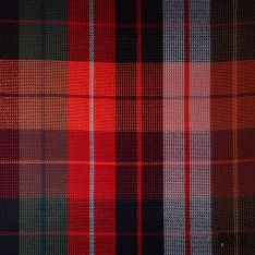 Tricot bouclette mohair lâche sinusoïde chiné beige rouille noir marron