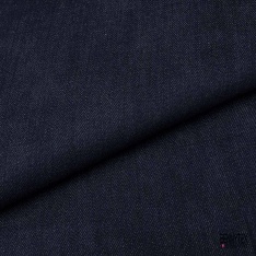 Jeans coton élasthanne moyen bleu brut