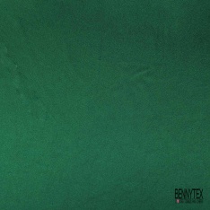 Coupon 3m satin polyester touché soie fin uni vert gazon
