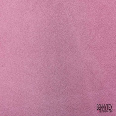 Coupon 3m satin polyester touché soie fin uni candy