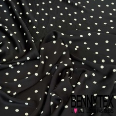 Satin viscose imprimé digital léopard