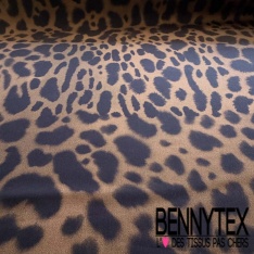 Fibranne viscose imprimé cachemire multicolore