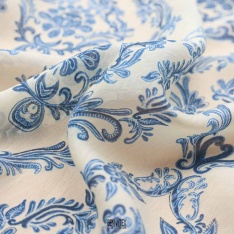 voile viscose polyamide dessin epoque