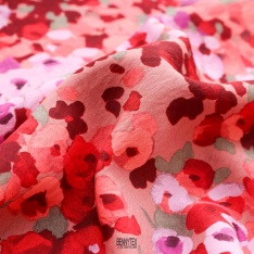 grain fibranne viscose polyamide digital imprimé fond multicolor