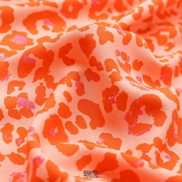 fibranne viscose leopard
