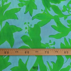 satin viscose fond aqua vert bresil