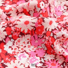 crepe viscose style liberté marguerite