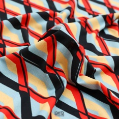 maille maillot de bain quadrillage couleurs claur