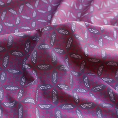 voile de coton swiss souple sublime violet