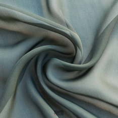 mousseline de soie de luxe elie sa gris foncé