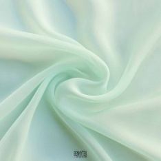 mousseline de soie de luxe elie saa vert eau