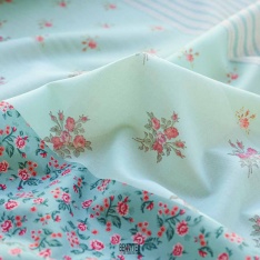 coton swiss chemisette doux fluide ligne patchwork