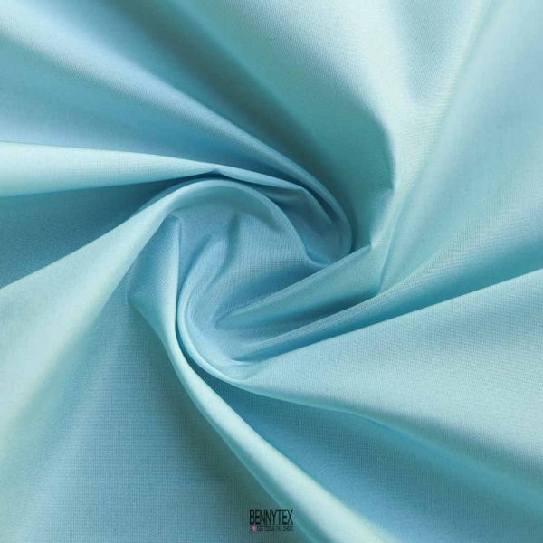 taffeta de soie 100% soie haute couture souple magniable bleu ciel