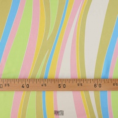 drap de satin lourd sublime touché soyeux multicolor pastel