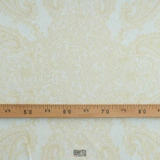 coupons lin viscose cachemire jaune tres clair ton sur ton