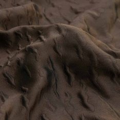 broché gauffré de luxe choco