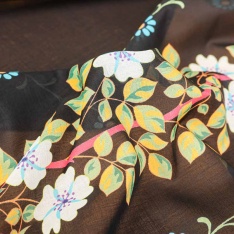 coupons voile coton viscose de luxe iron a base sublime haute couture