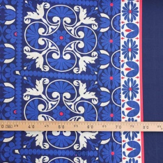 fibranne viscose a base ton de bleu marine royal