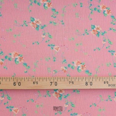 krinkles de soie chamel haute couture petite fleurs