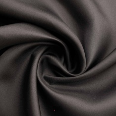 twill de soie souple noir panthere tres haute couture