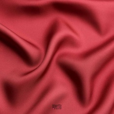 twill de soie souple bordeau 14 mommes tres haute couture grande maison