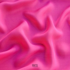 mousseline de soie de luxe elie saa fushia fluo