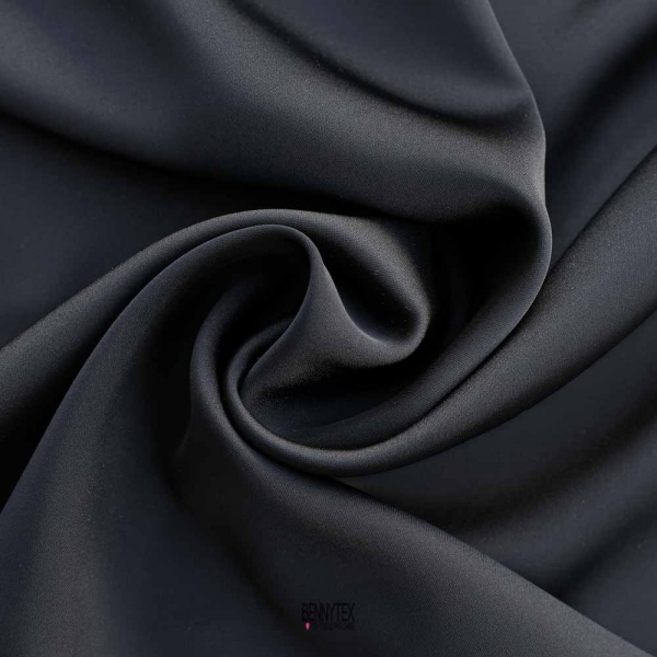 coupon super satin de luxe balentino super tombé black black