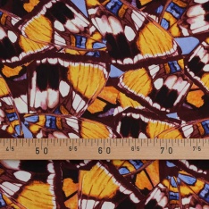 microfibre polyester imprimé sublime tombé abstrait