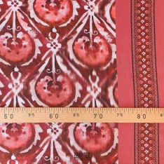 fibranne viscose dessin ethique fond lie de vin bordeau style africain
