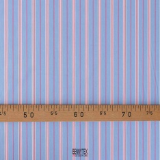 satinette coton fluide inspi balzouc layette rayure rose