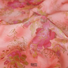 coton style japonais libertd de luxe sublime souple fond rosé