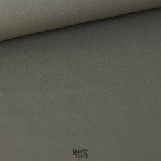 coupon 3 m toile de coton lourde kaki