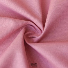 coupon 3 m toile de coton lourde rose malabar