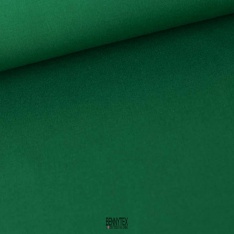coupon 3 m toile de coton lourde vert sapin