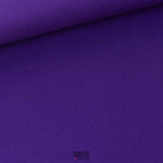 coupon 3 m toile de coton lourde violet magique