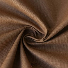 coupon 3 m toile de coton lourde marron camel