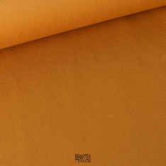 coupon 3 m toile de coton lourde safran