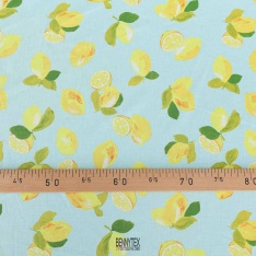 lin viscose citron jaune vert menthe souple