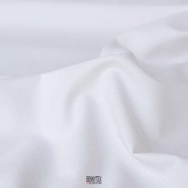 coupon 3 m coton chambray de luxe chemise ecru clair