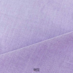 coupon 3m coton chambray de luxe chemise parme