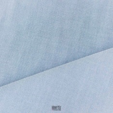 coupon 3 m coton chambray de luxe chemise bleu gris
