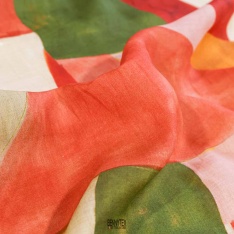 voile de lin viscose dessin tableau le truc de fou